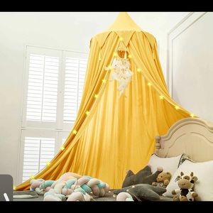 Indoor Ceiling Canopy with Lights - Never Used